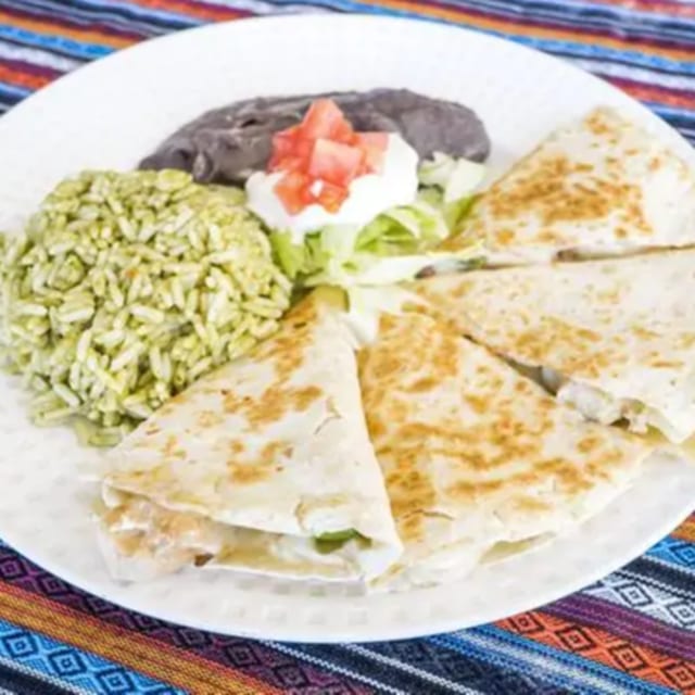Chicken Quesadilla.